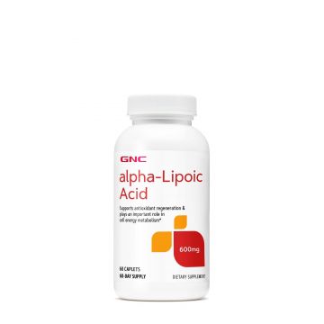 Alpha-lipoic Acid 600 Mg, Ala Acid Alfa Lipoic, 60tbl - Gnc