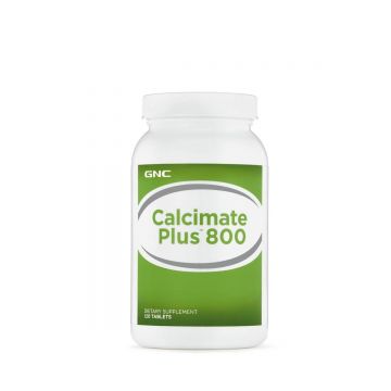 Calcimate Plus 800, Citrat Malat De Calciu, 120tbl - Gnc