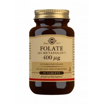 Folate, 1000mcg, 60tb - Solgar