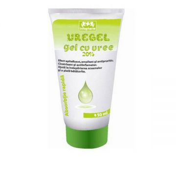 Gel cu uree 20% plus vitamina A, 50ml - Infofarm