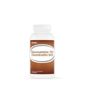 Glucozamina 750 Condroitina 600 Mg, 60tb - Gnc