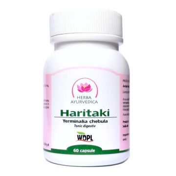 Haritaki 500mg, 60cps - Herba Ayurvedica