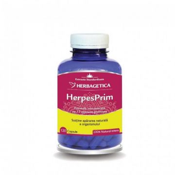 Herpesprim, 120cps, 60cps si 30cps - Herbagetica 120 capsule