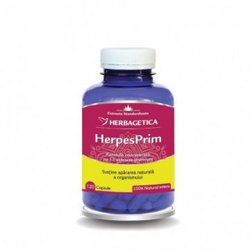 Herpesprim, 120cps, 60cps si 30cps - Herbagetica 30 capsule