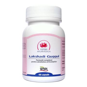 Lakshadi Guggul 500mg, 60cps - Herba Ayurvedica