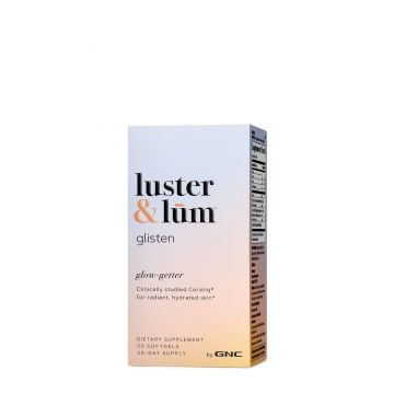 Luster and Lum Glisten, Piele Hidratata Si Radianta, 30cps - Gnc