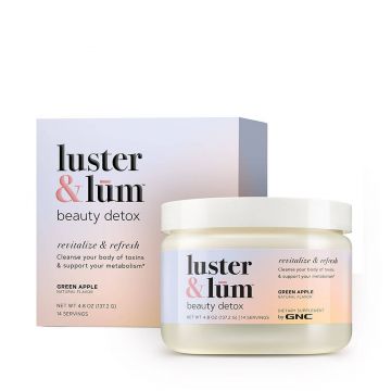 Luster lum beauty detox, formula pentru detoxifierea organismului, cu aroma de mar verde, 137g - Gnc