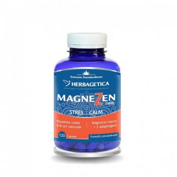 Magnezen calm, 120cps, 60cps si 30cps - Herbagetica 120 capsule