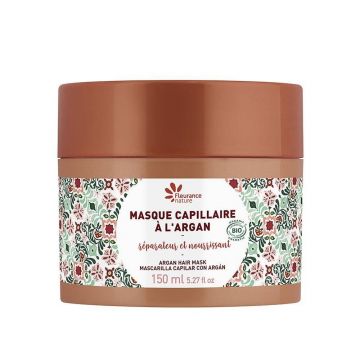 Masca capilara reparatoare si nutritiva cu ulei de argan, 150ml - Fleurance Nature