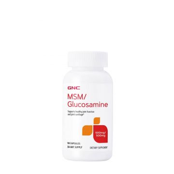 Msm glucosamine, Msm Si Glucozamina 500mg, 90cps - Gnc