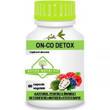 On-co detox, 60cps - Detoxnutrifit