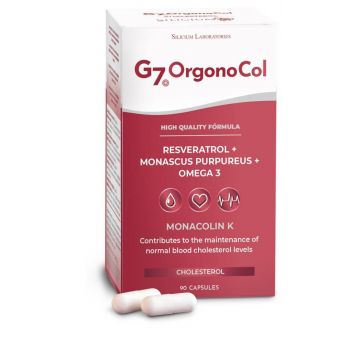 Orgono col g7 cu resveratrol, monascus purpureus si omega 3, 90cps - Silicium Laboratories