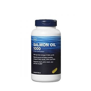 Salmon Oil 1000Mg, Ulei De Somon, 180cps - Gnc