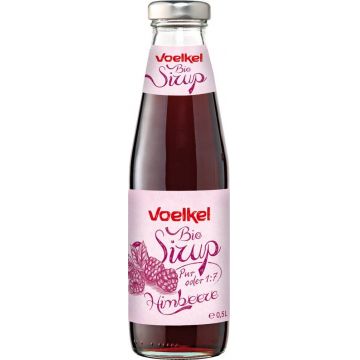 Sirop de zmeura 1:7, eco-bio, 500ml - Voelkel