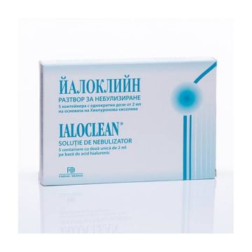 Solutie de nebulizare sterila, Ialoclean, 5fiole - NaturPharma