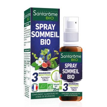 Spray Sommeil complex 3 muguri gemoterapici, eco-bio, 20ml - Santarome