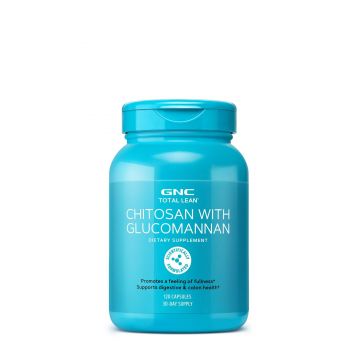 Total lean chitosan with glucomannan, chitosan cu glucomannan, 120cps - Gnc