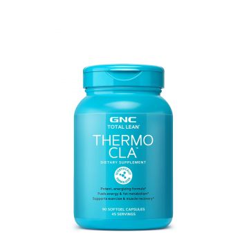 Total Lean Thermo CLA, Acid Linoleic Conjugat, Formula Energizanta , 90cps - GNC