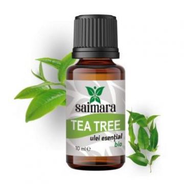 Ulei de Arbore de Ceai, Tea Tree, eco-bio, 10ml - Saimara