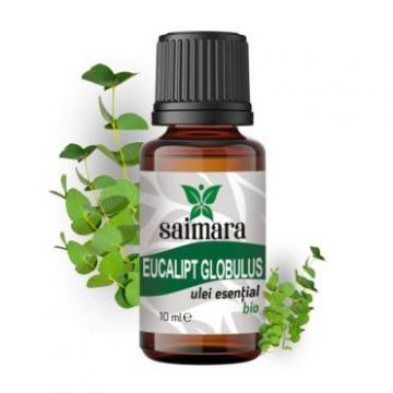 Ulei de Eucalipt Globulus, eco-bio, 10ml - Saimara