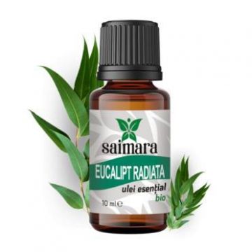 Ulei de Eucalipt Radiata, eco-bio, 10ml - Saimara