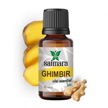 Ulei de Ghimbir, eco-bio, 10ml - Saimara