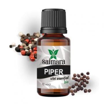 Ulei de Piper Negru, eco-bio, 10ml - Saimara