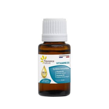 Vitamina d3 naturala, picaturi, 15ml - Fleurance Nature