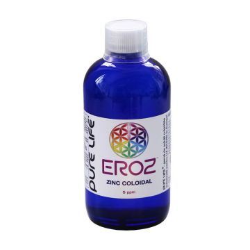 Zinc Coloidal 5ppm, Eroz, 480ml - Agnes Itara