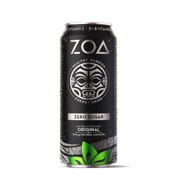 Zoa energy drink zero sugar bautura energizanta zero zahar cu aroma originala, 473ml - Gnc