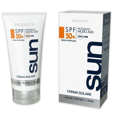 Crema solara corp SPF 50 cu ulei de imortele 150ml Biosun - BIOEARTH