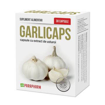 Garlicaps - 30 capsule cu extract de usturoi