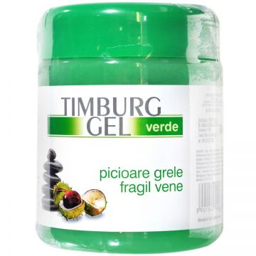 Gel Verde Timburg, picioare grele, varice, vene fragile, 500ml Transrom