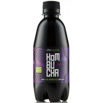 Kombucha cu aronia, eco-bio, 330ml - Vita Organic