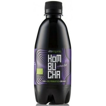 Kombucha cu lavanda, eco-bio, 330ml - Vita Organic