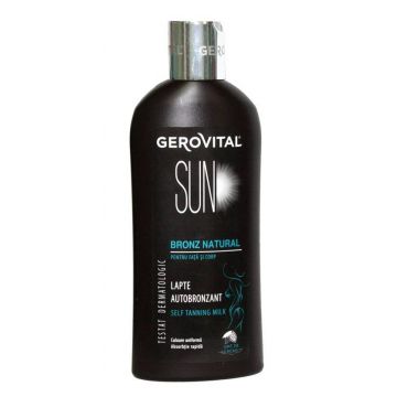 Lapte autobronzant 200ml - Gerovital Sun