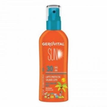 Lapte protectie solara copii SPF 30 150ml - Gerovital Sun