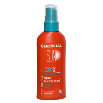 Lotiune protectie solara SPF20 150ml - Gerovital Sun