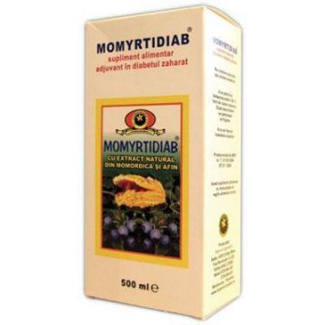 Momyrtidiab - Sirop Momordica cu Stevie 500ml - Hypericum