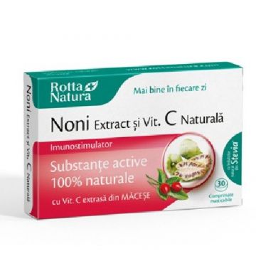 Noni Extract Vitamina C Naturala 30cps Rotta Natura