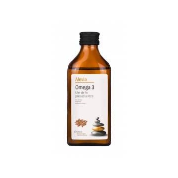 Omega 3 Ulei de In presat la rece 250ml - Alevia