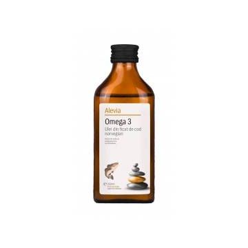 Omega 3 Ulei din ficat de cod norvegian 250ml - Alevia