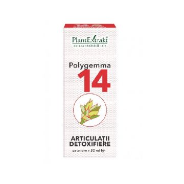 PlantExtrakt Polygemma 14 ( articulatii-detoxifiere ) x 50 ml