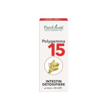 PlantExtrakt Polygemma 15 (intestin- detoxifiere) x 50 ml