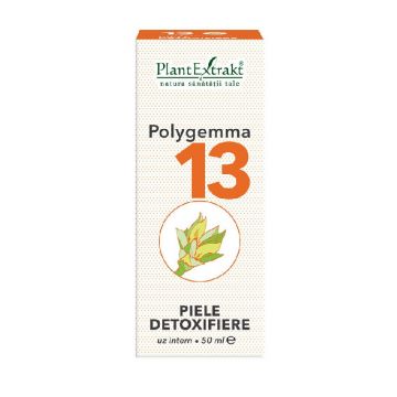 Polygemma 13 - Piele detoxifiere x 50ml