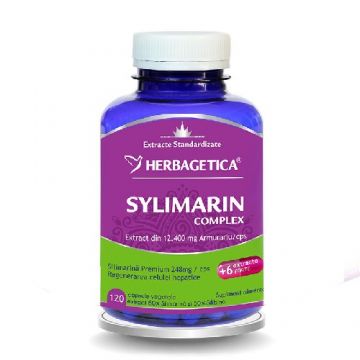 Sylimarin 80/50 Detox Forte 120 cps Herbagetica