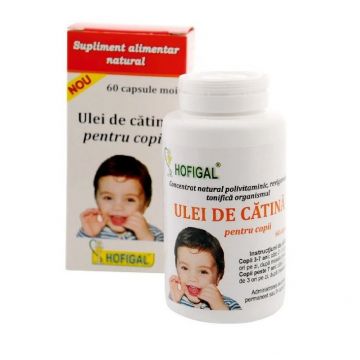 Ulei de Catina copii x 60 capsule moi Hofigal