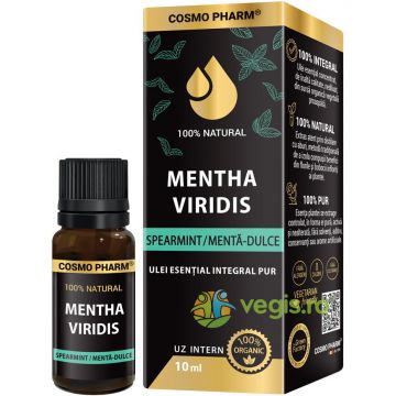 Ulei Esential Integral de Menta Dulce pentru Uz Intern 100% Natural 10ml