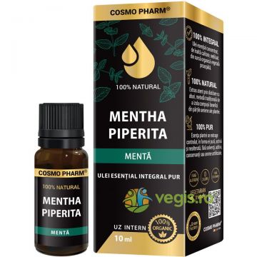 Ulei Esential Integral de Menta Piperata pentru Uz Intern 100% Natural 10ml