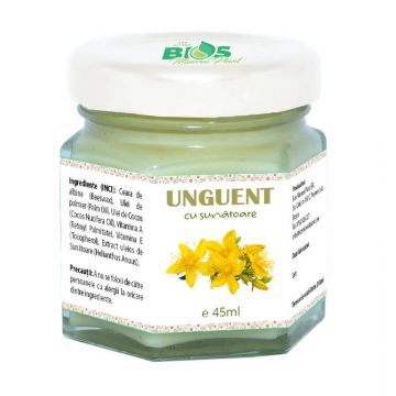 Unguent cu sunatoare, 45ml - Bios Mineral Plant